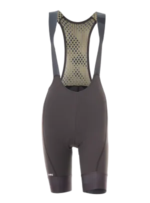 309 VRG BIB SHORT CHOCOLATE - WOMEN