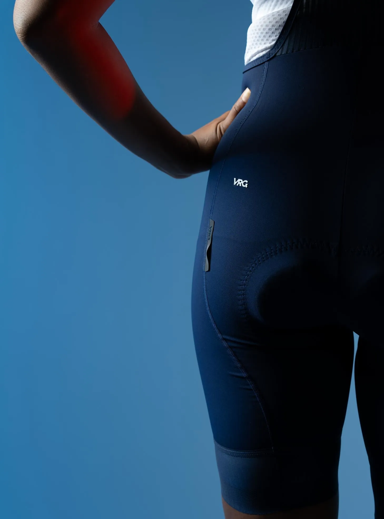 309 VRG BIB SHORT NAVY - WOMEN