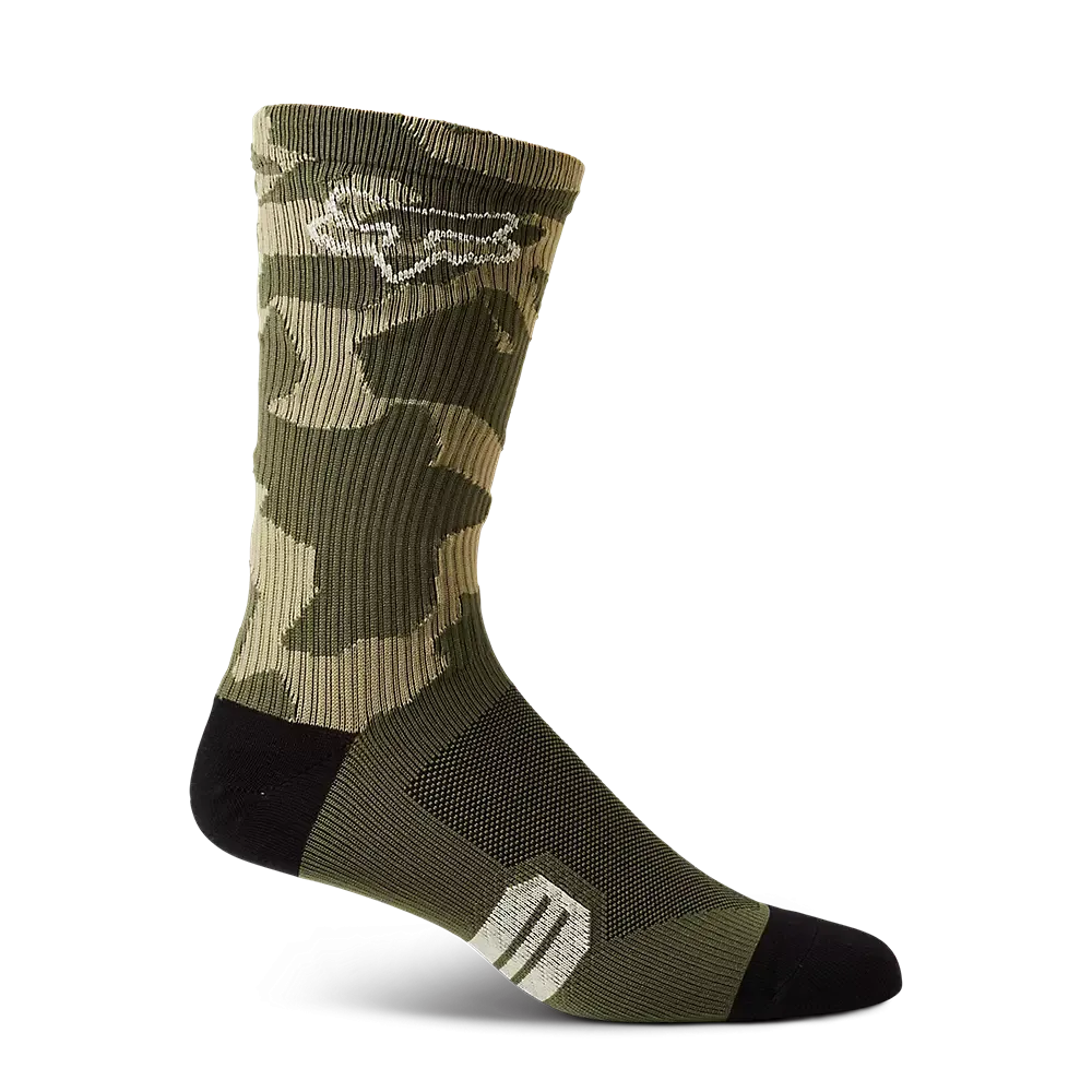8" Ranger Camo Mountain Bike Socks