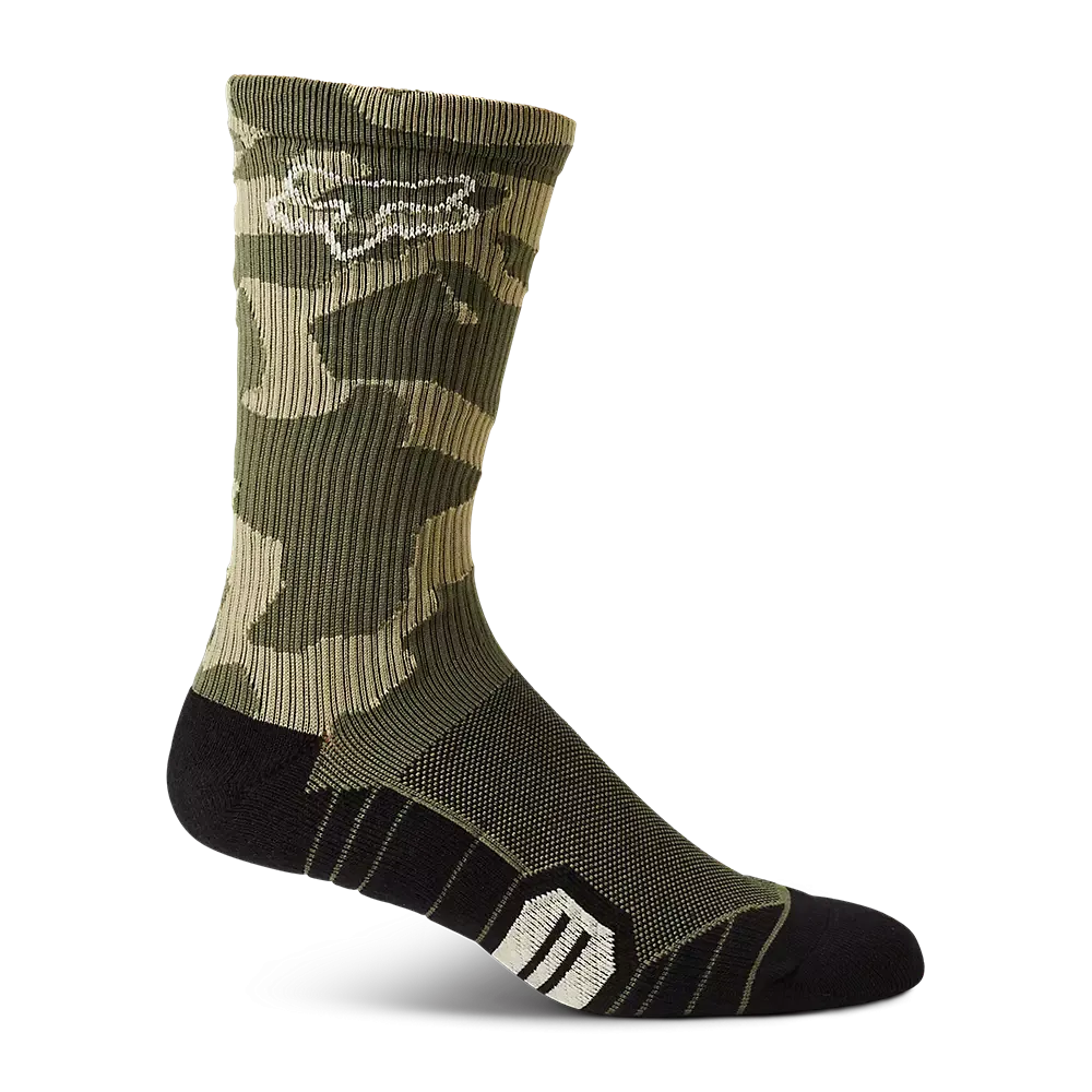 8" Ranger Cushion Camo Mountain Bike Socks
