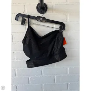 Athletic Bra By Beyond Yoga In Black & Gold, Size: S