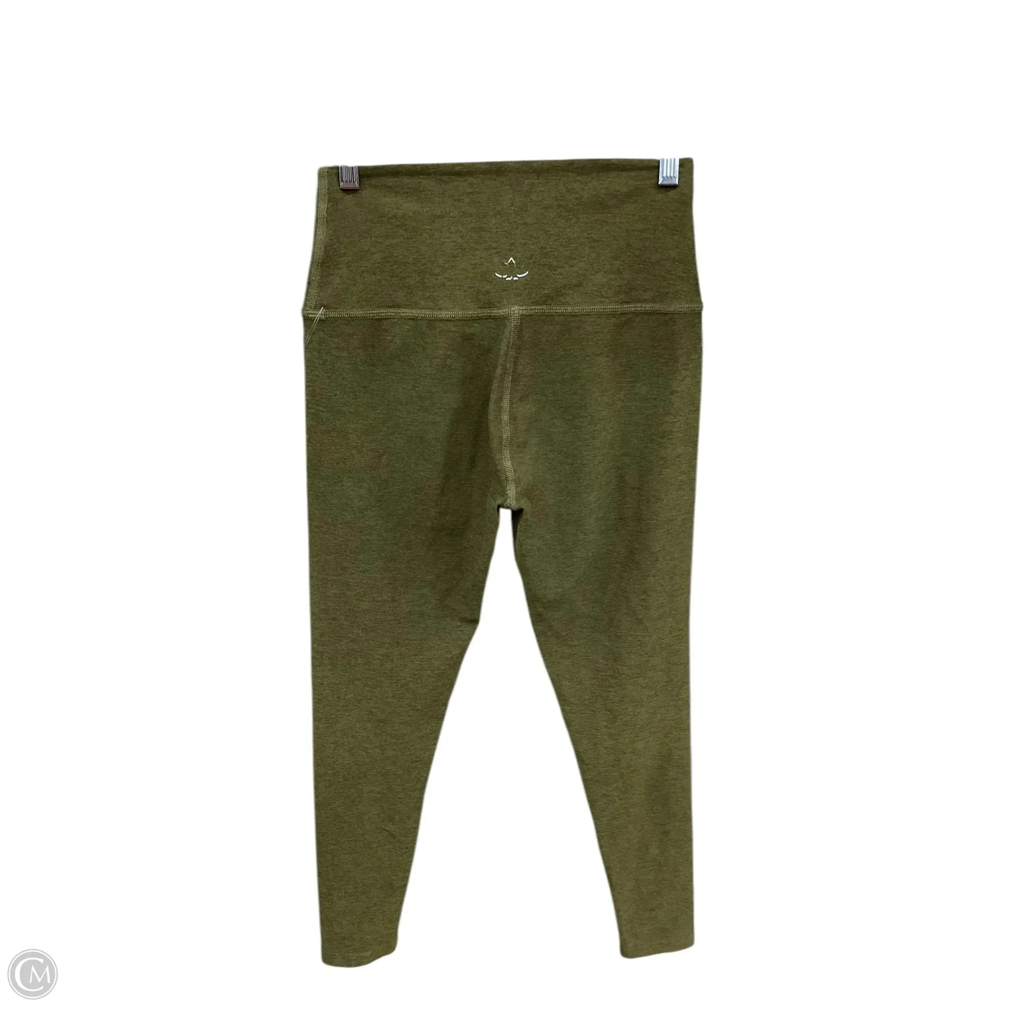 Athletic Leggings By Beyond Yoga In Green, Size: M