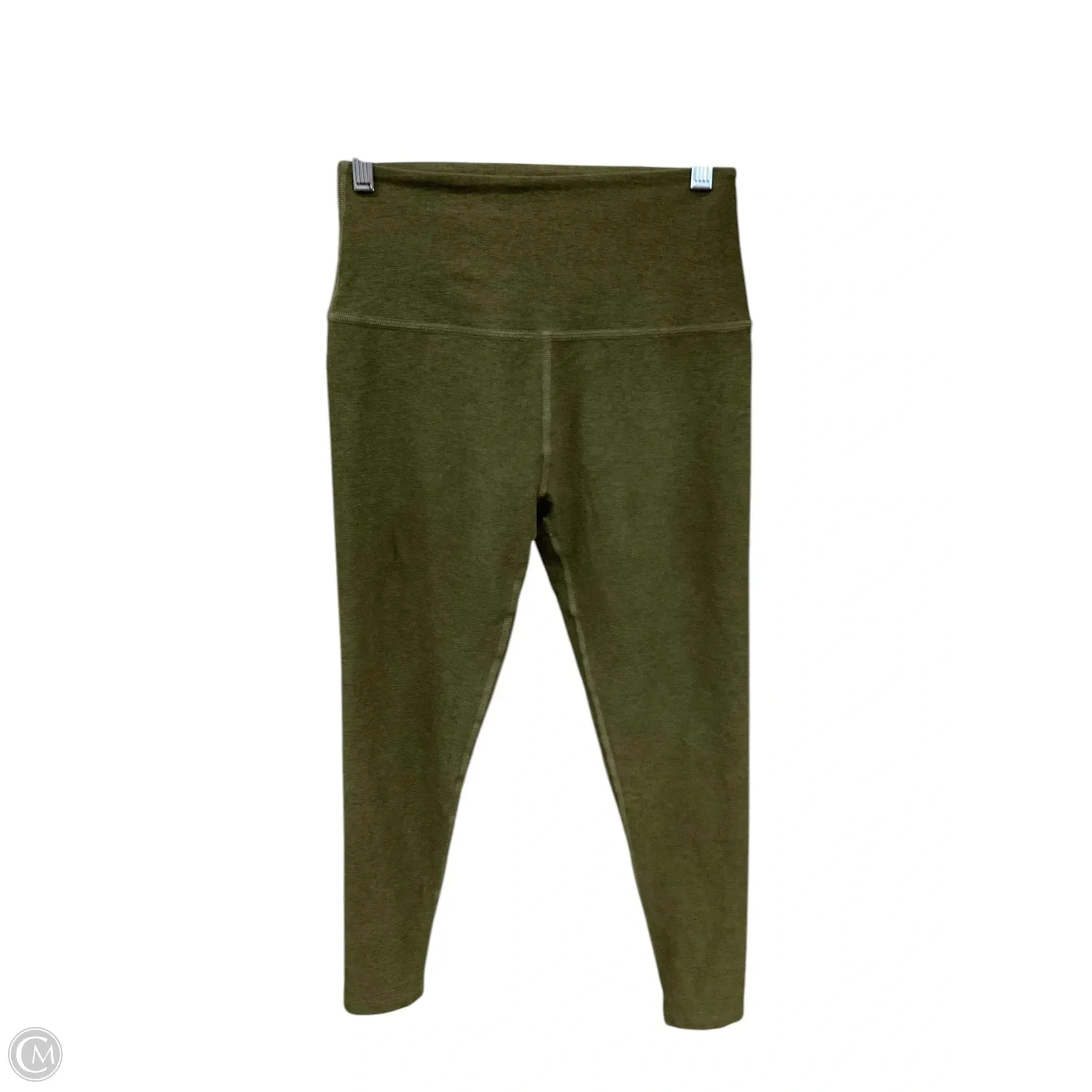Athletic Leggings By Beyond Yoga In Green, Size: M