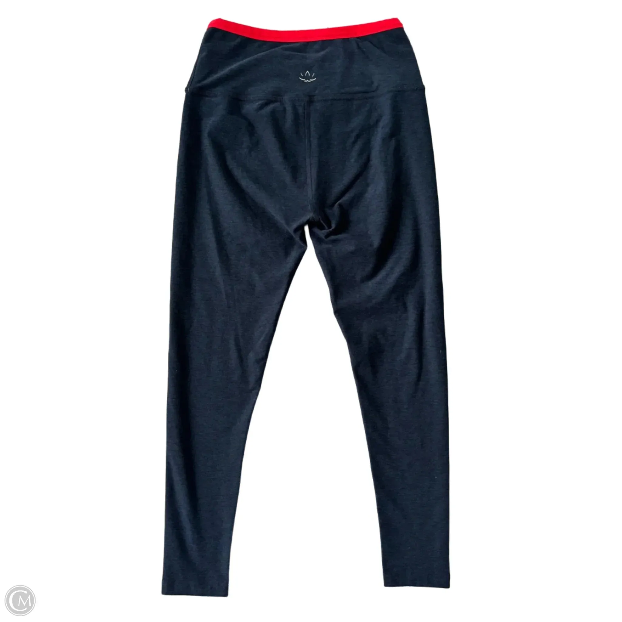 Athletic Leggings By Beyond Yoga In Navy, Size: L