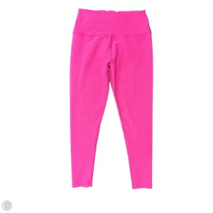 Athletic Leggings By Beyond Yoga In Pink, Size: L
