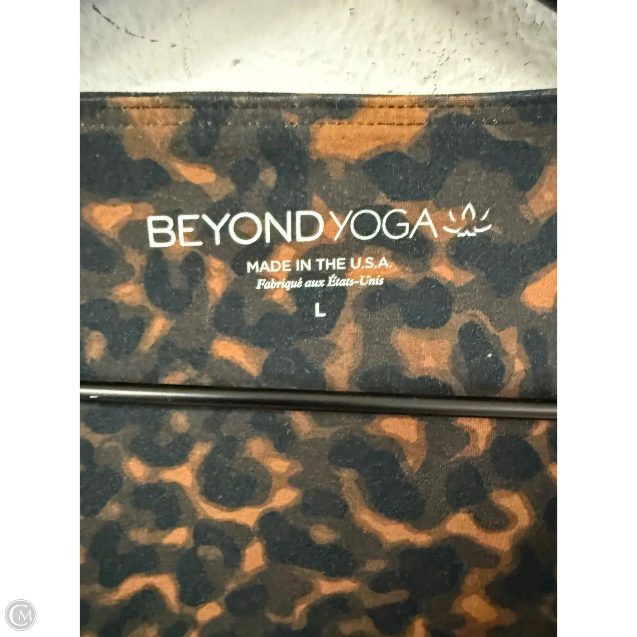 Athletic Tank Top By Beyond Yoga In Animal Print, Size: L