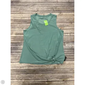Athletic Tank Top By Beyond Yoga In Green, Size: M