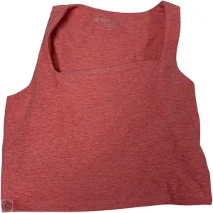 Athletic Tank Top By Beyond Yoga In Pink, Size: M