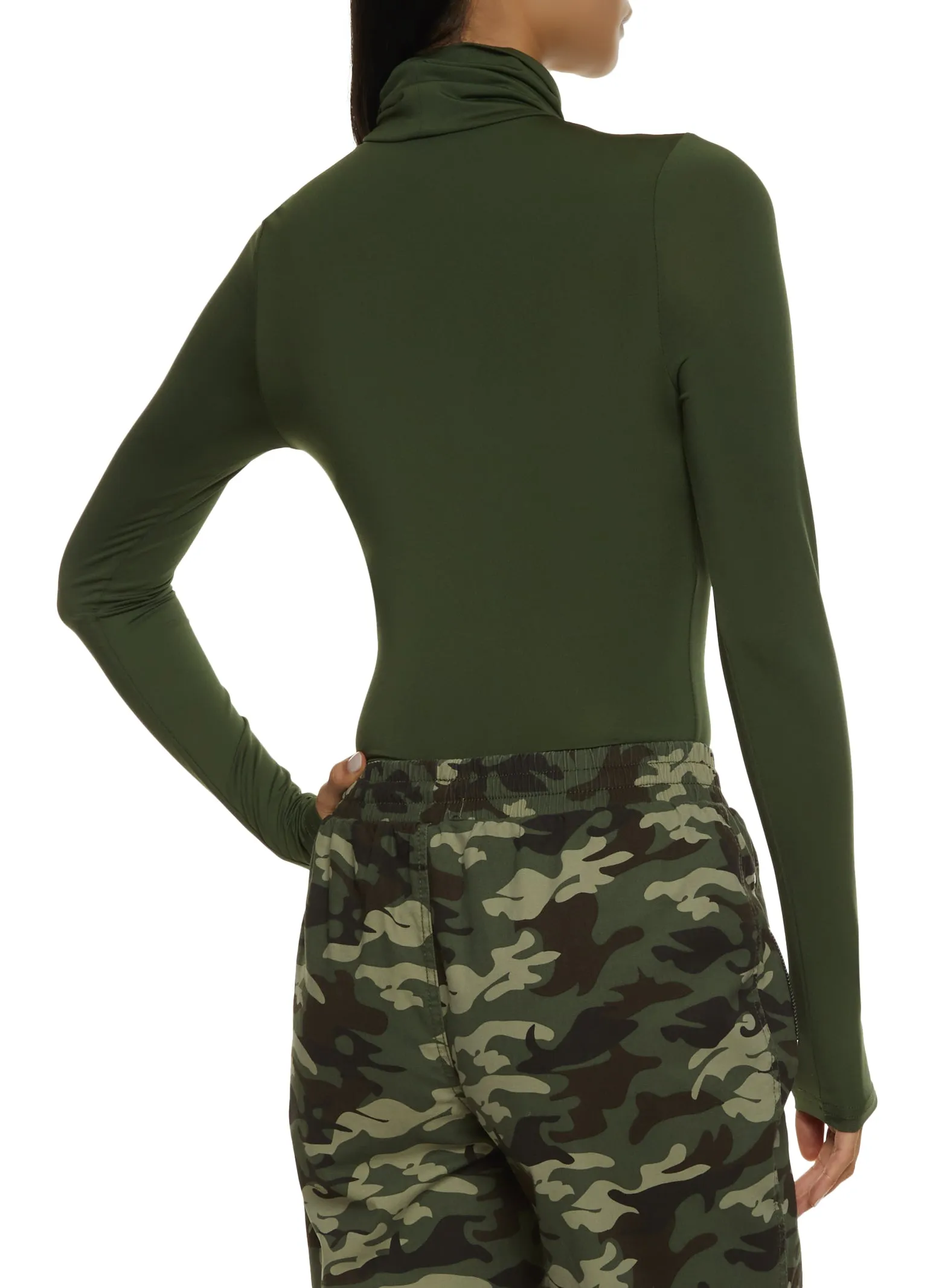 Basic Turtleneck Bodysuit