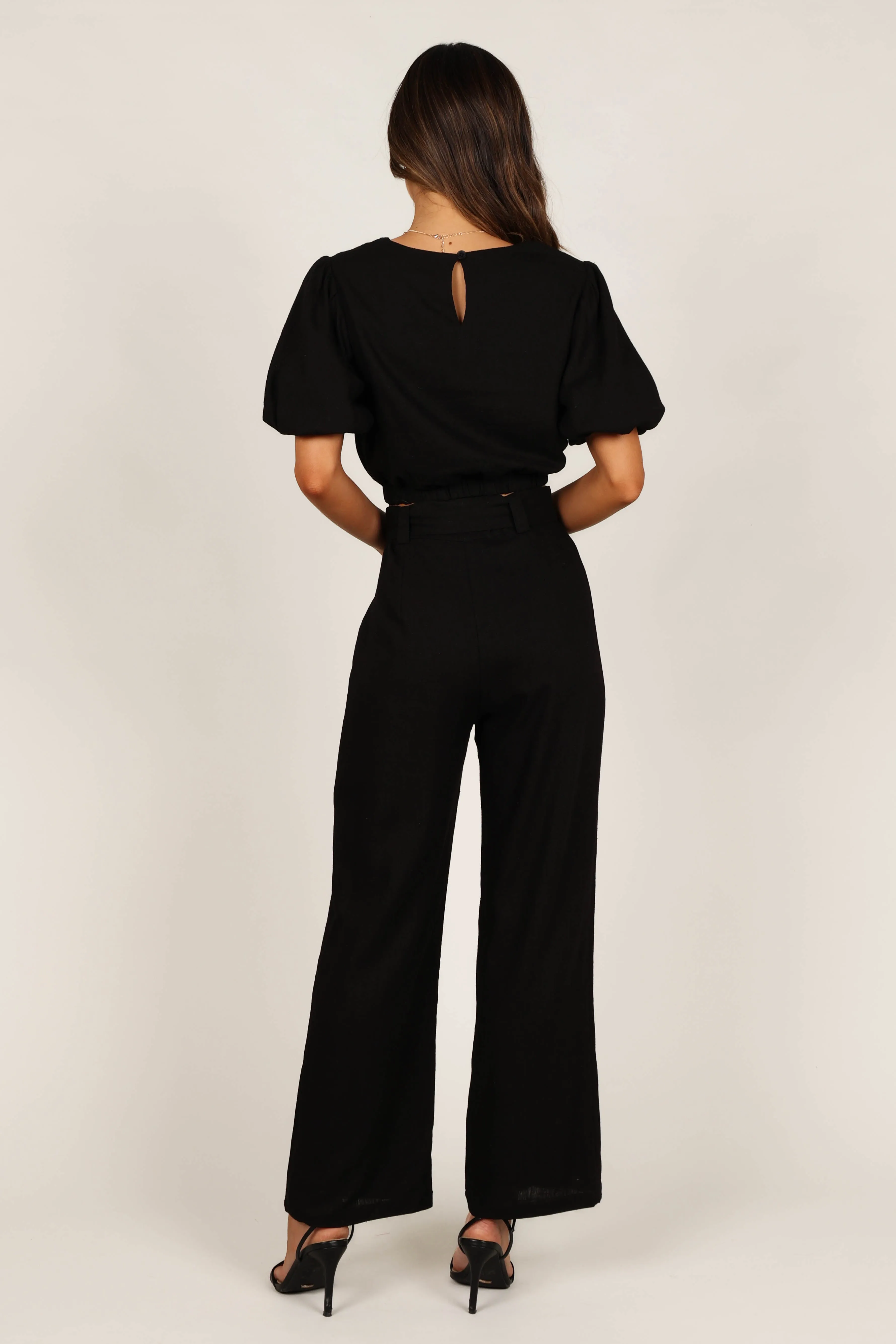 Blakely Pant Two Piece Set - Black