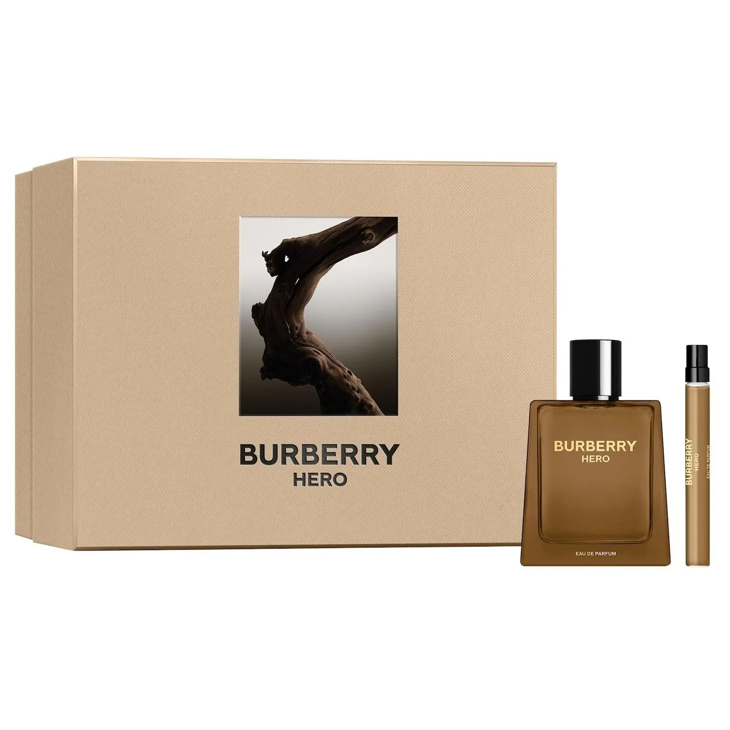 Burberry Hero by Burberry 100ml EDP 2 Piece Gift Set