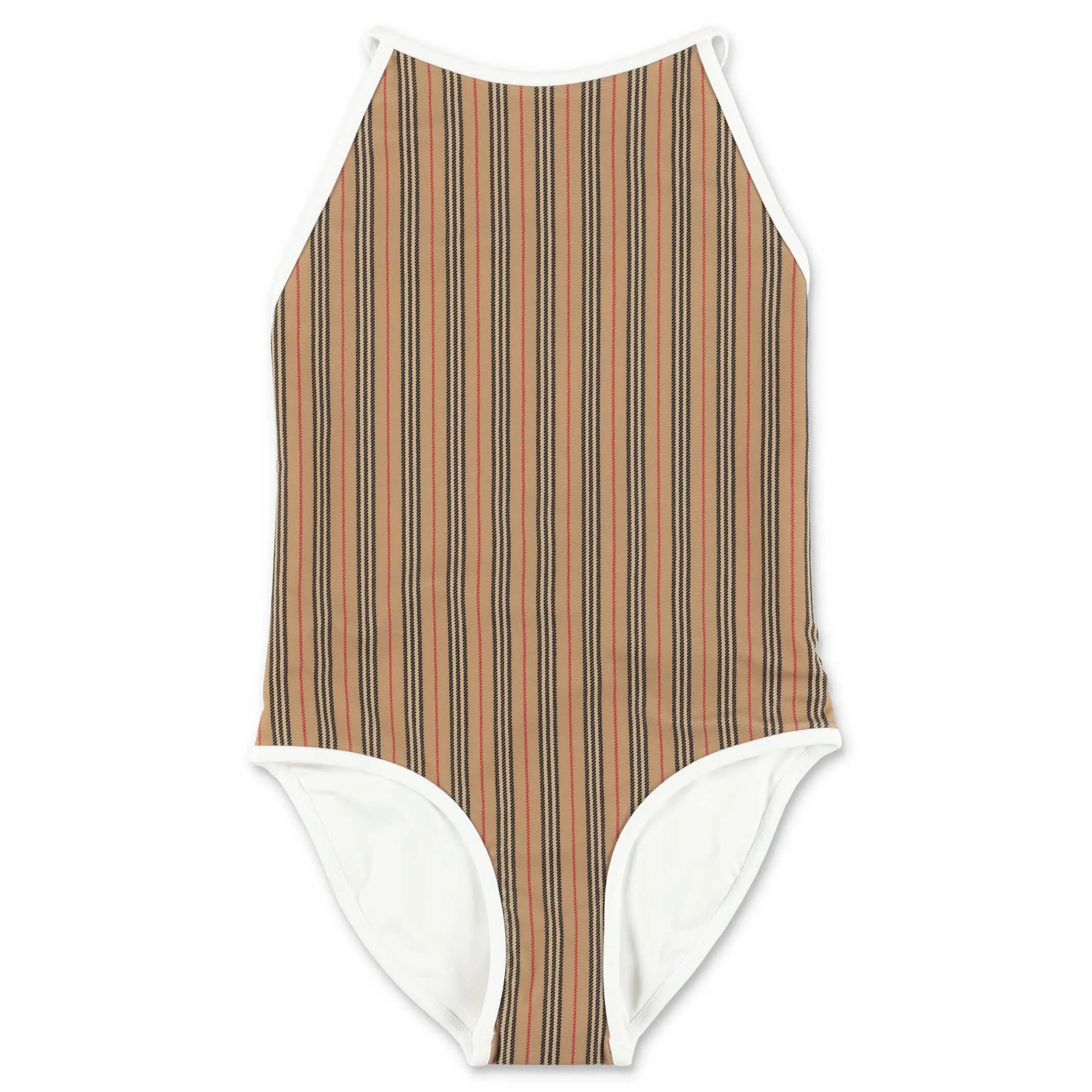Burberry Kids Icon Striped One-Piece Swimsuit