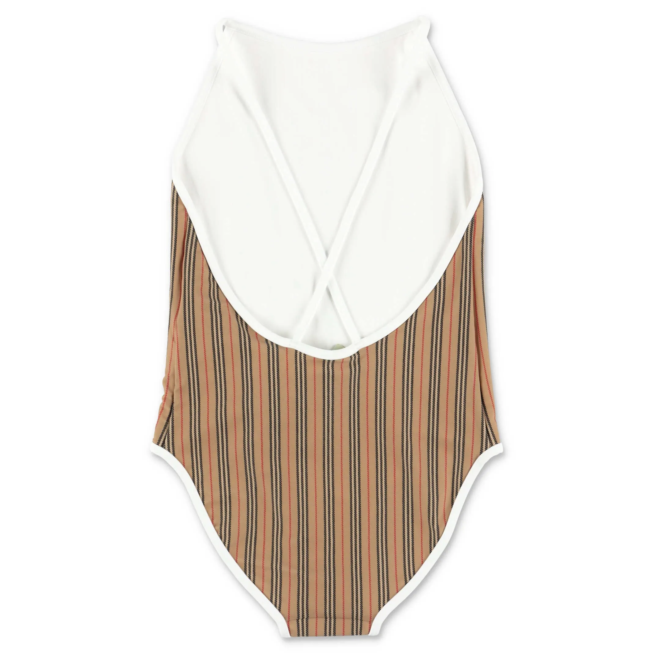 Burberry Kids Icon Striped One-Piece Swimsuit