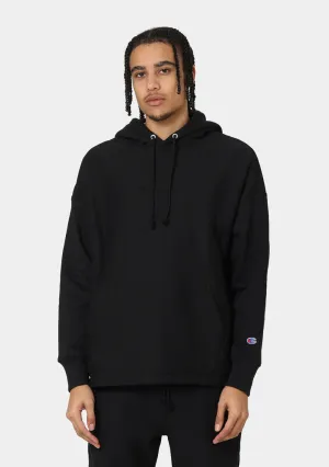 Champion Reverse Weave Hoodie Black <br> AVATN BLK