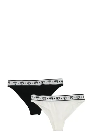 Chiara Ferragni Logo Band Two-Pack Briefs