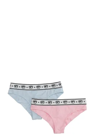 Chiara Ferragni Logomania Two-Pack Briefs