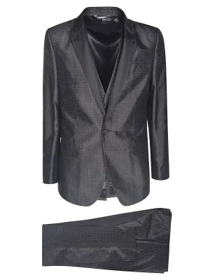 Dolce & Gabbana Three-Piece Single-Breasted Suit