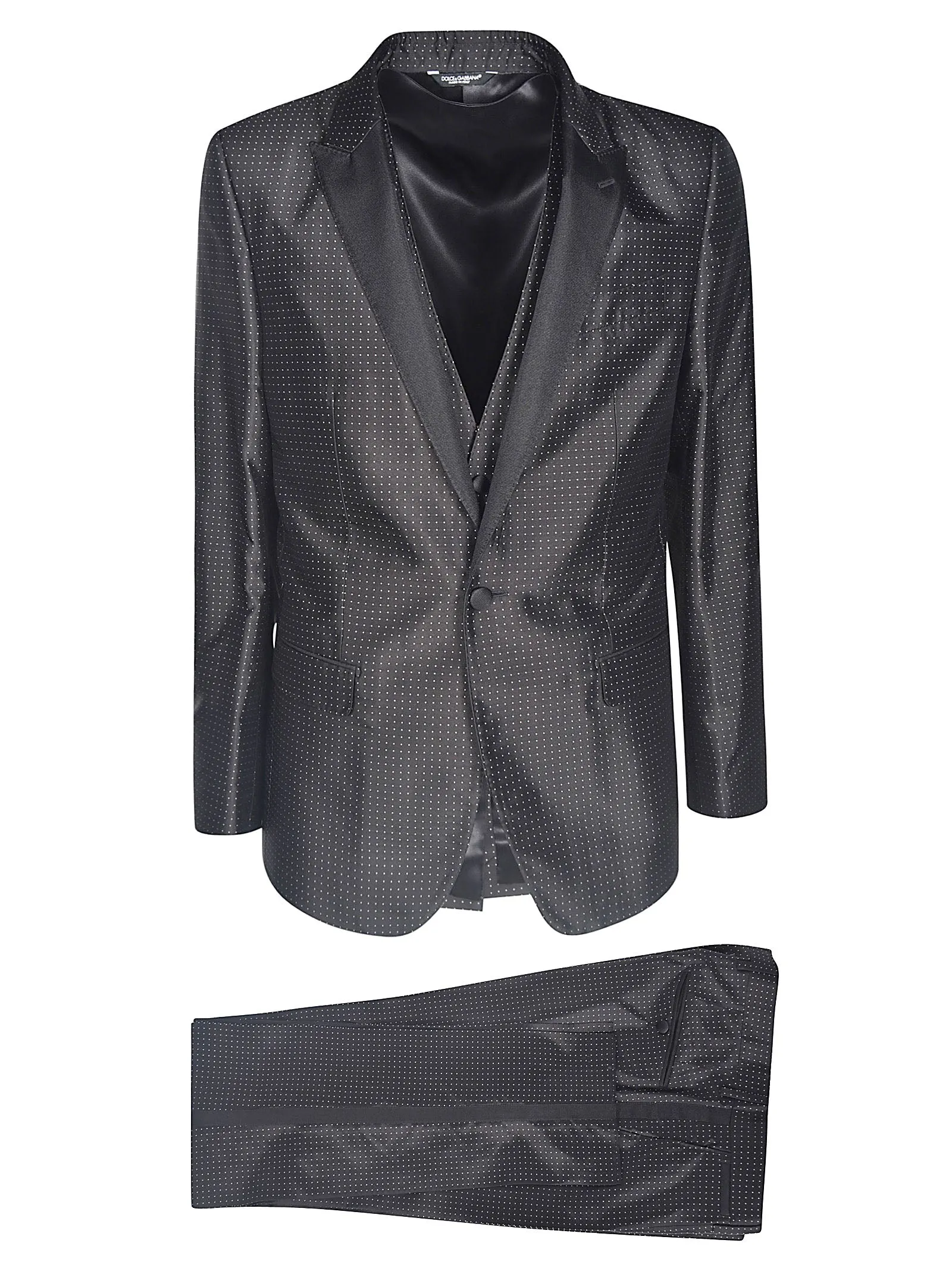 Dolce & Gabbana Three-Piece Single-Breasted Suit