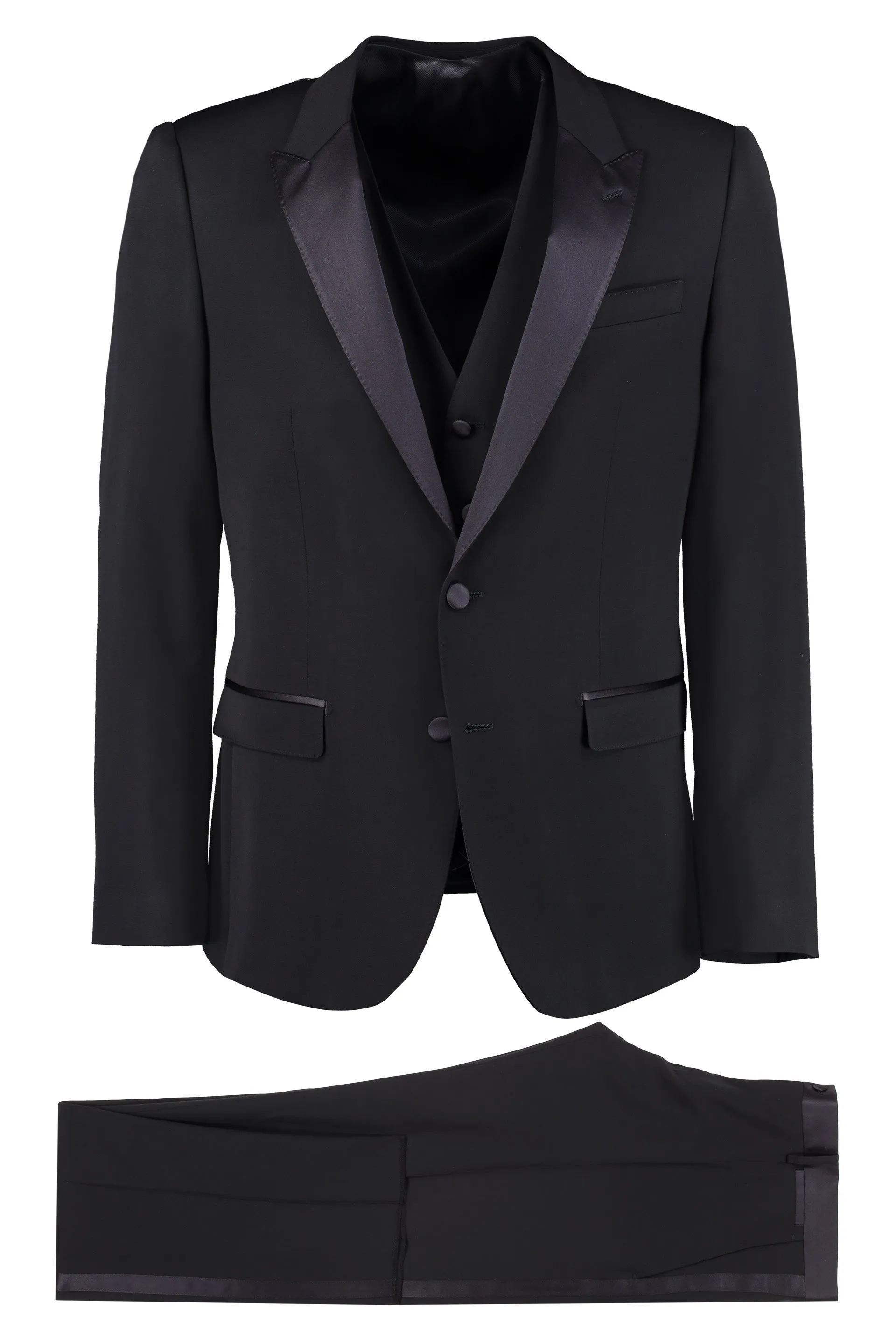 Dolce & Gabbana Tuxedo Three-Piece Suit