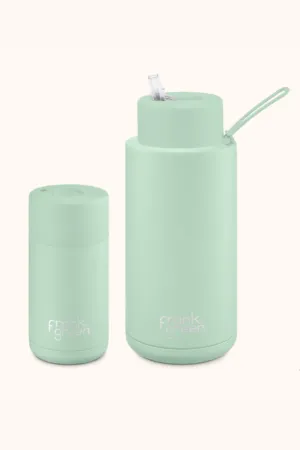 Frank Green Ceramic The Essentials Gift Set Mint Gelato
