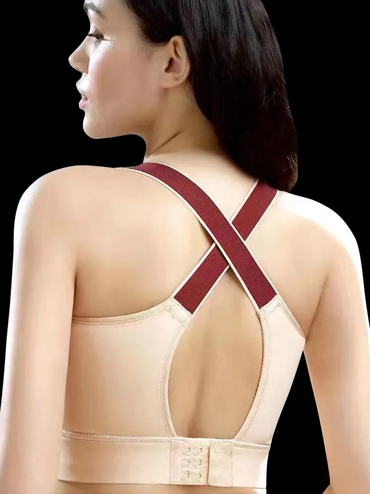 Full Coverage High Impact Running Fitness Sport Bra