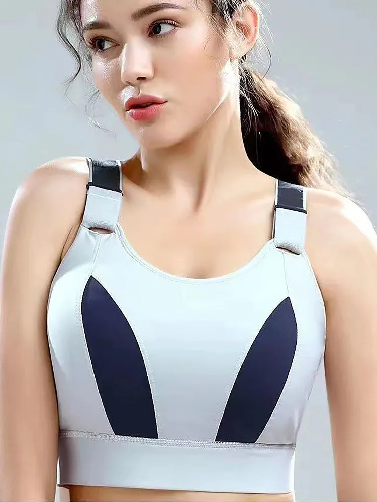 Full Coverage High Impact Running Fitness Sport Bra