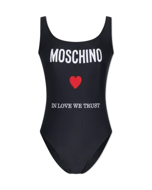 In Love We Trust One Piece Bathing Suit