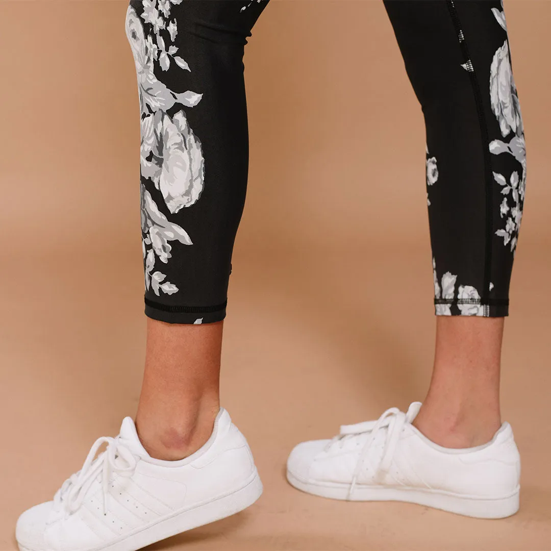 Intention Compression 3/4 Leggings, Antigua Slate