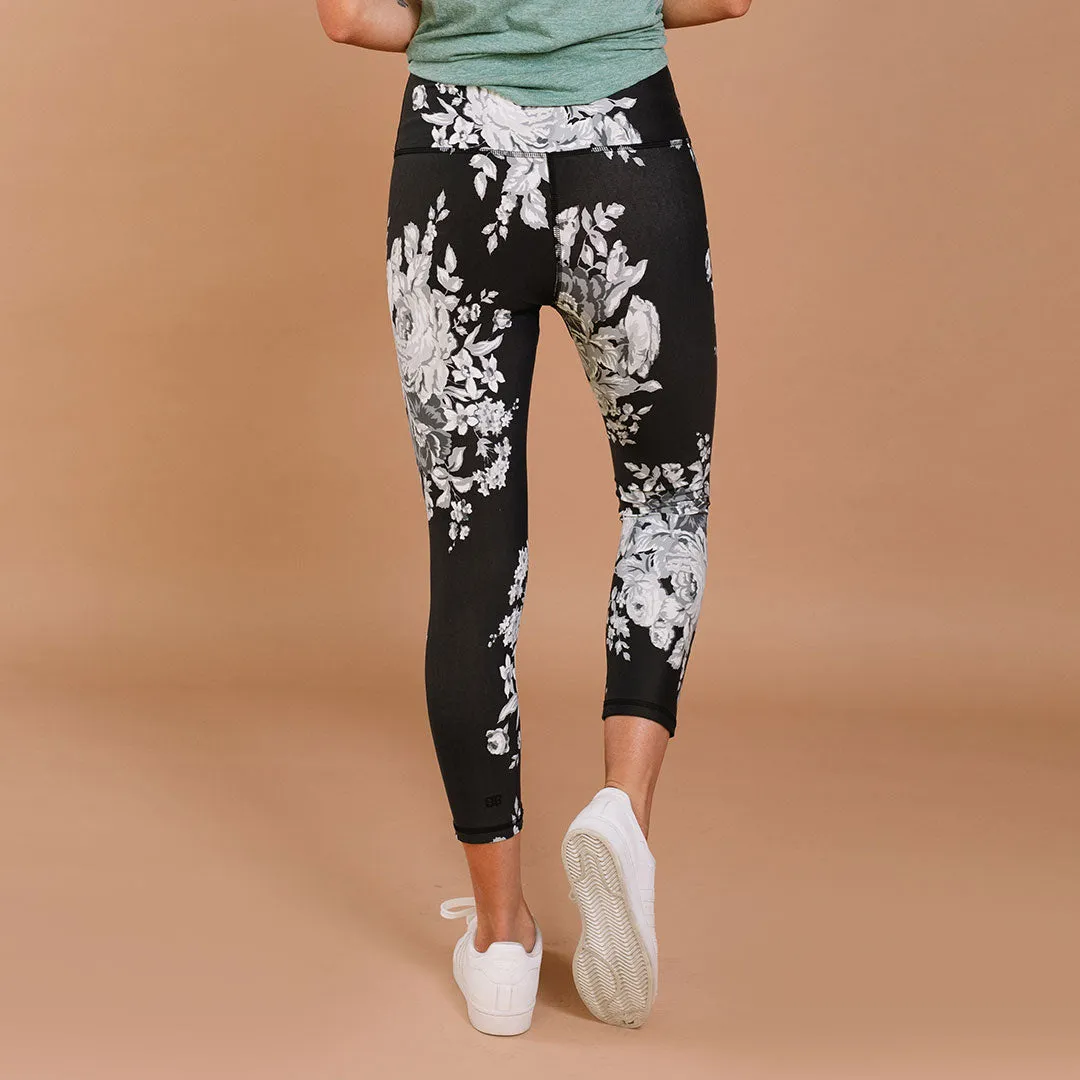 Intention Compression 3/4 Leggings, Antigua Slate