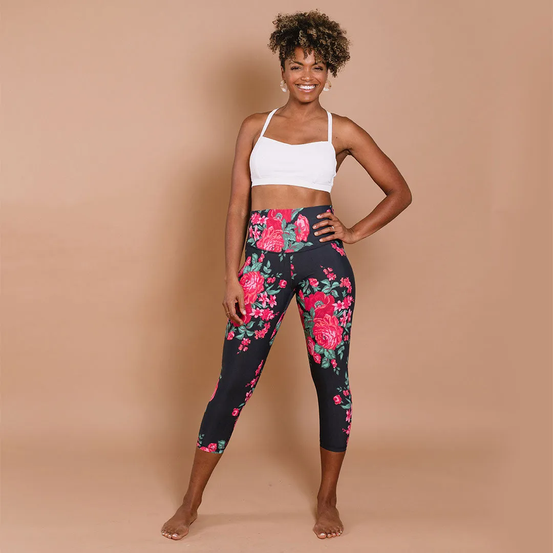 Intention Compression 3/4 Leggings, Antigua