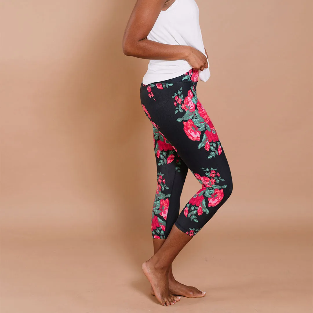 Intention Compression 3/4 Leggings, Antigua
