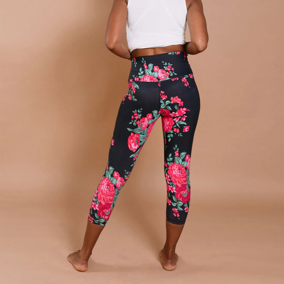 Intention Compression 3/4 Leggings, Antigua