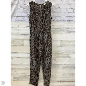 Jumpsuit By One Clothing In Black & Tan, Size: M