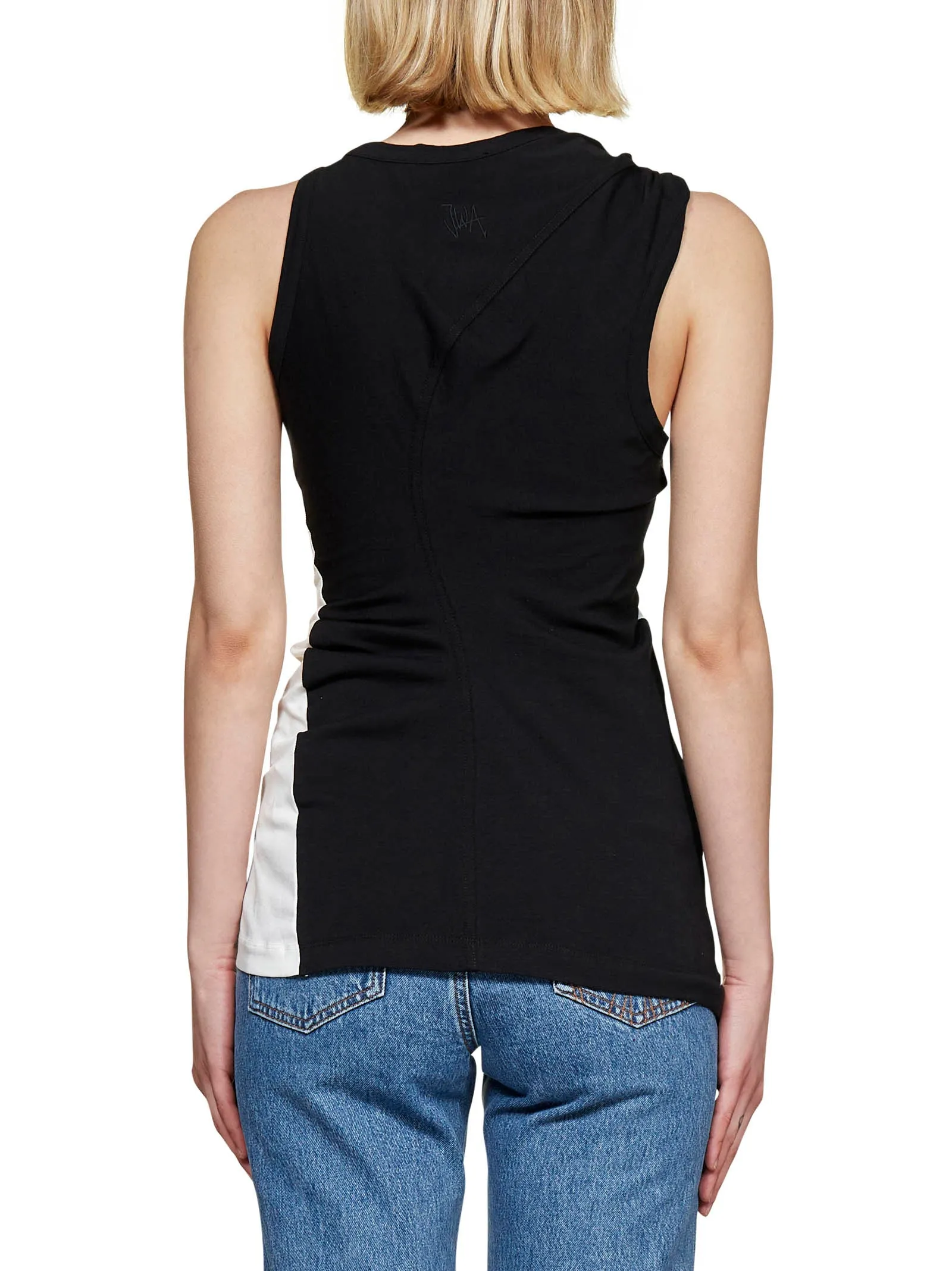JW Anderson Split-Hem Two Toned Tank Top