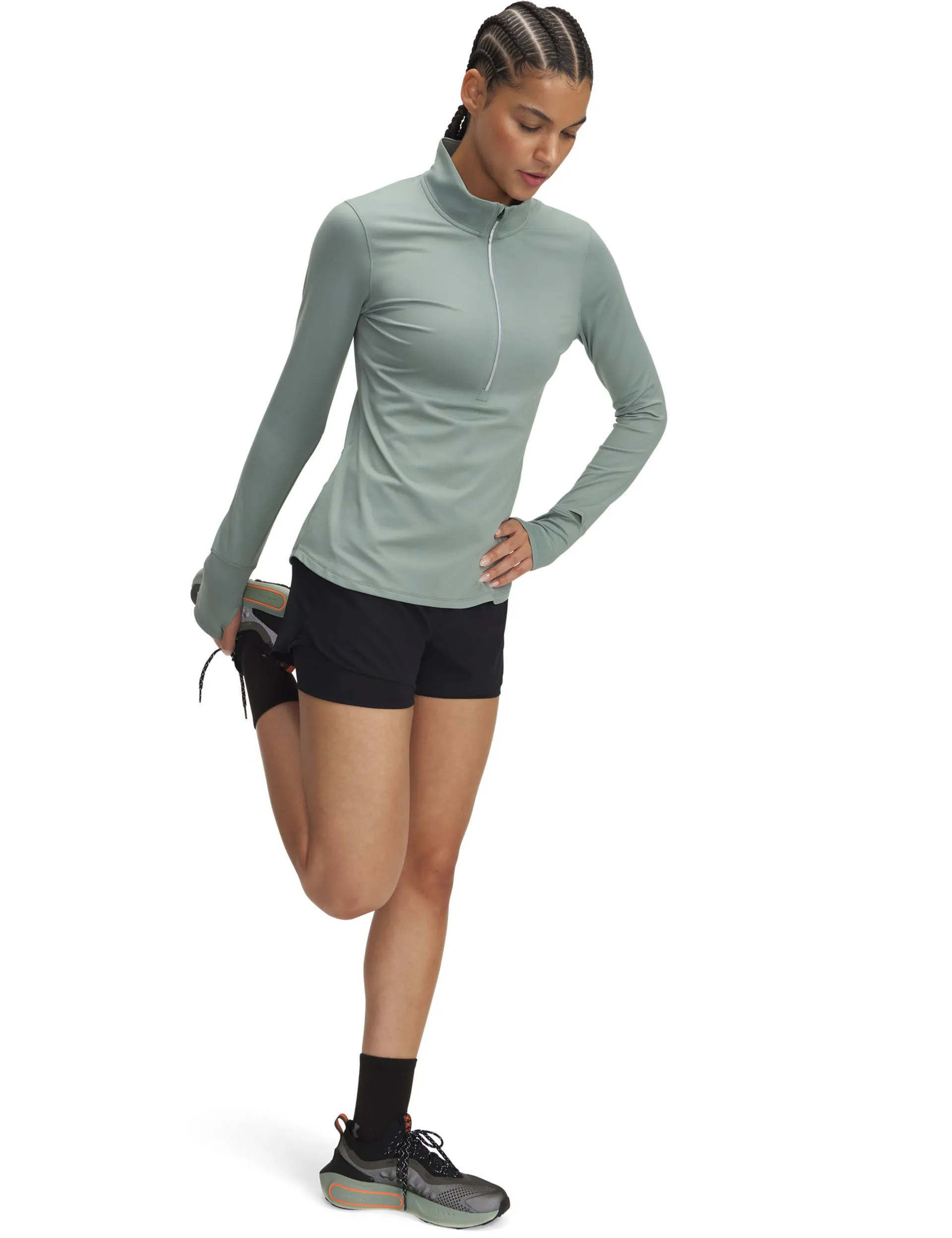 Launch Pro 2-in-1 Shorts - Black/Reflective
