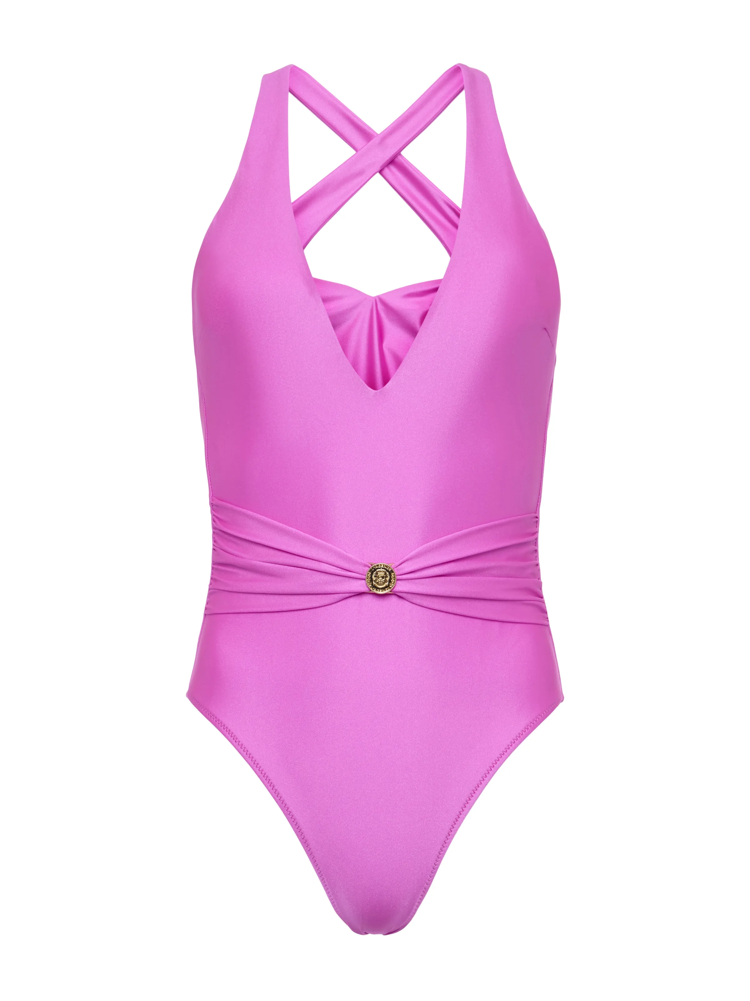 Lisa Plunge One-Piece Swimsuit