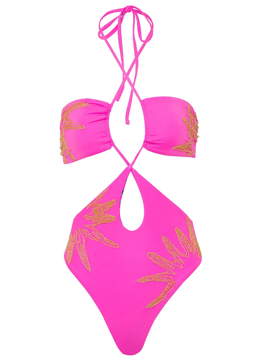 Maaji Caramel Sun Sloane Cut Out One Piece