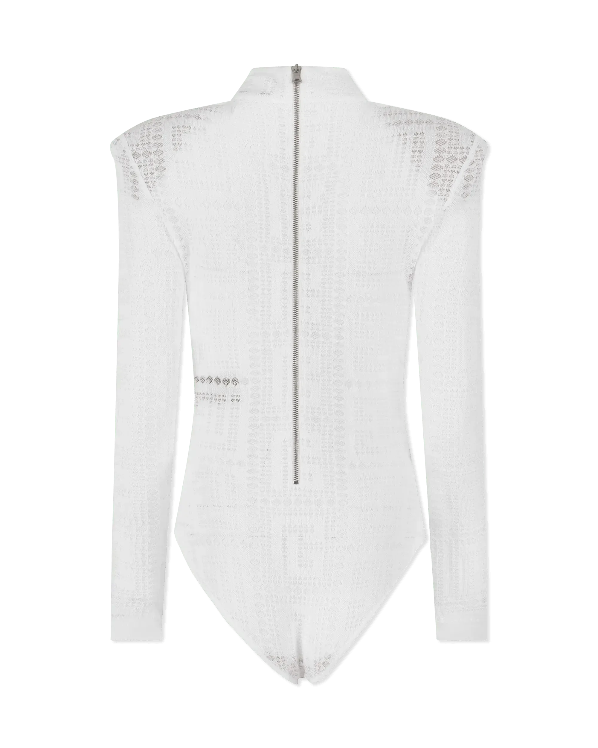 Maxi Monogram Sheer Bodysuit