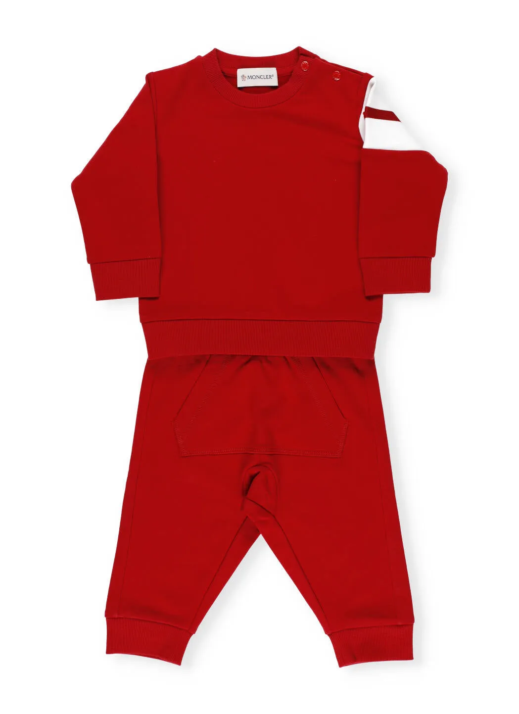 Moncler Enfant Crewneck Two-Piece Tracksuit