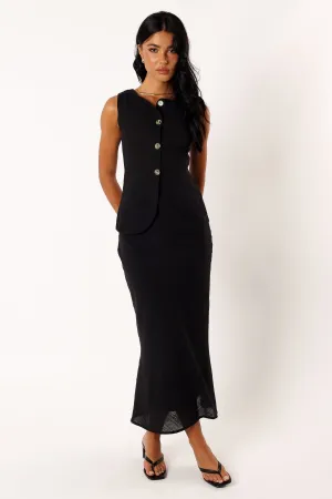 Peter Two Piece Set - Black