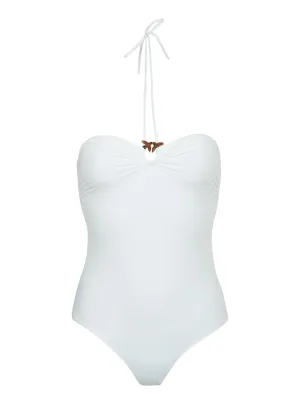 Pinko Budino Logo Plaque One-Piece Swimsuit