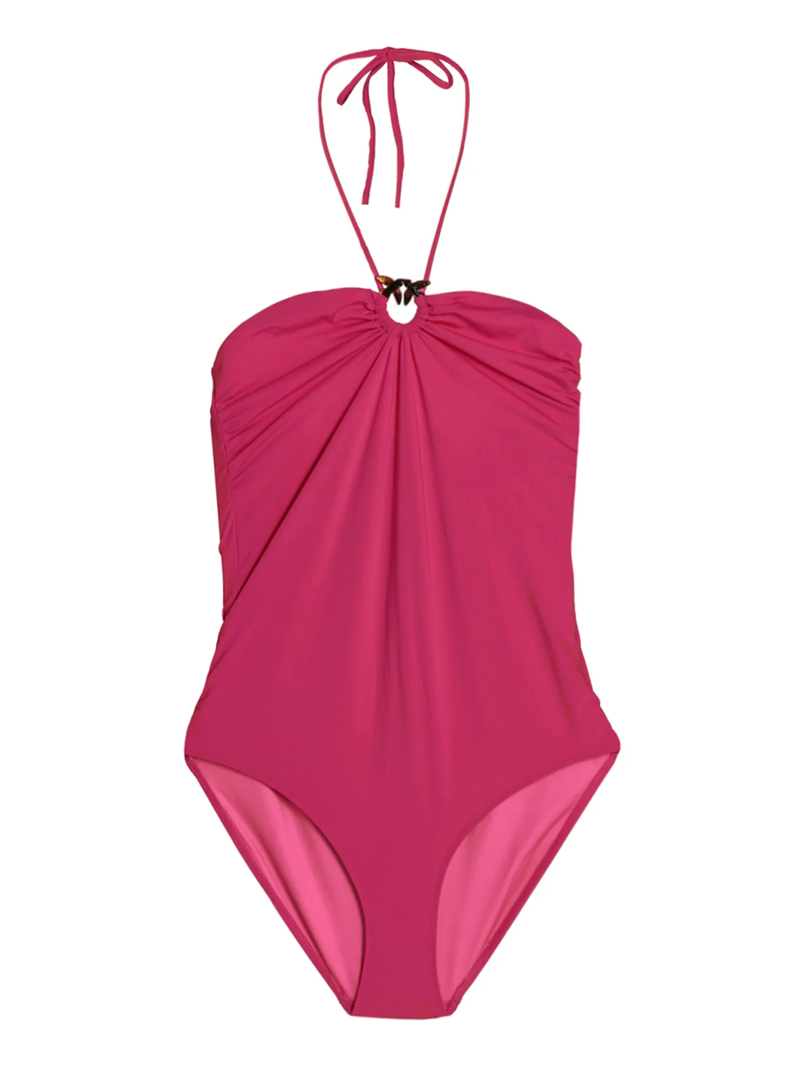 Pinko Budino Logo Plaque One-Piece Swimsuit
