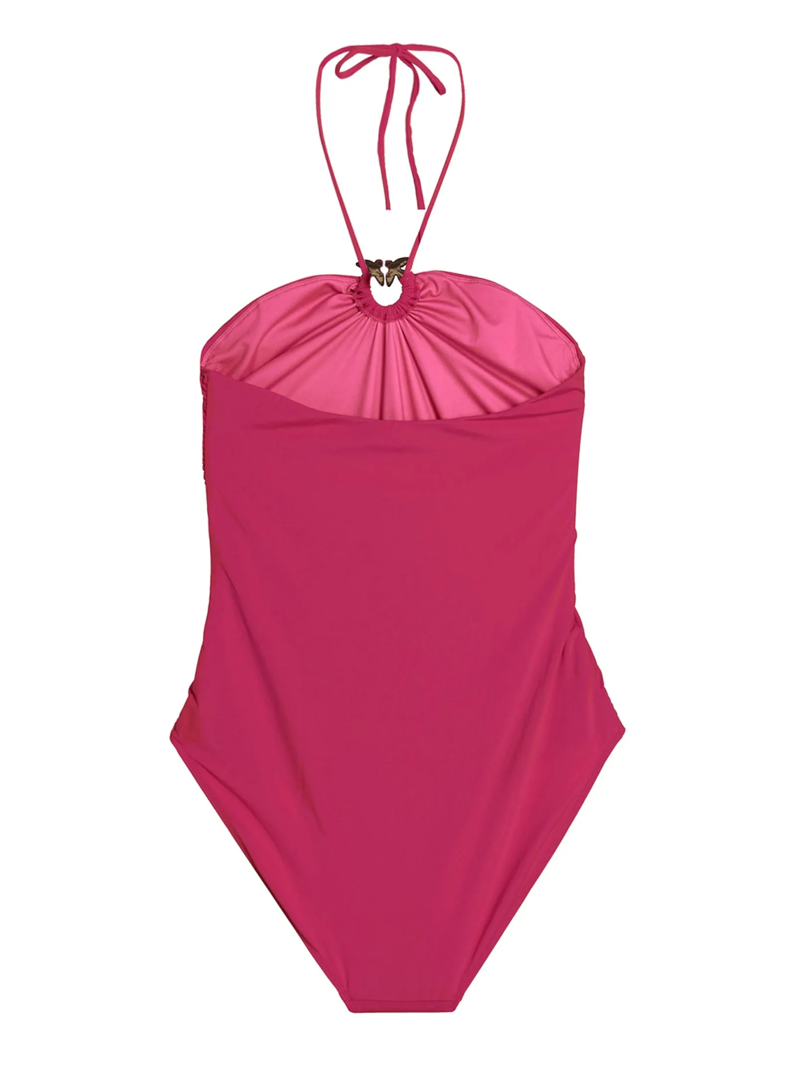 Pinko Budino Logo Plaque One-Piece Swimsuit