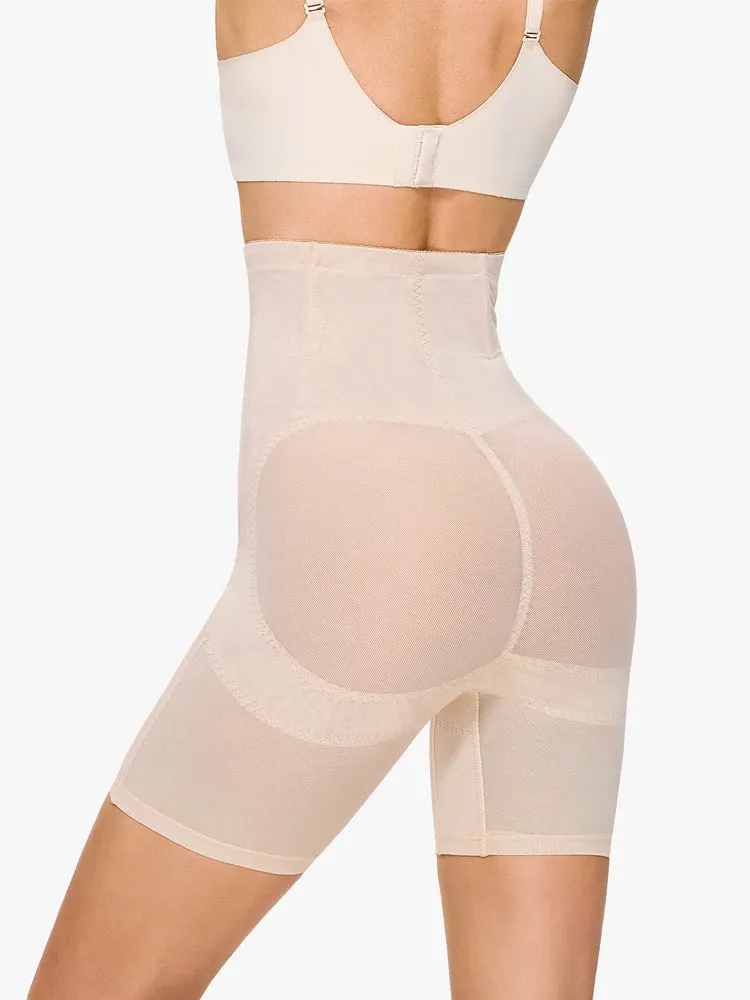 Plus Size High-Waisted Postpartum Shaping Shorts for Women