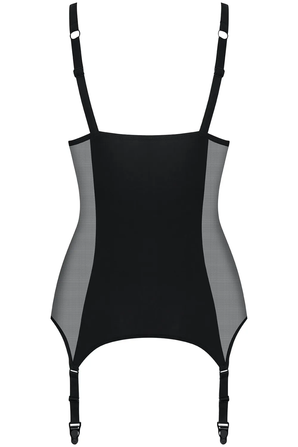 Pure Tentation Naked Breast Bodice Black