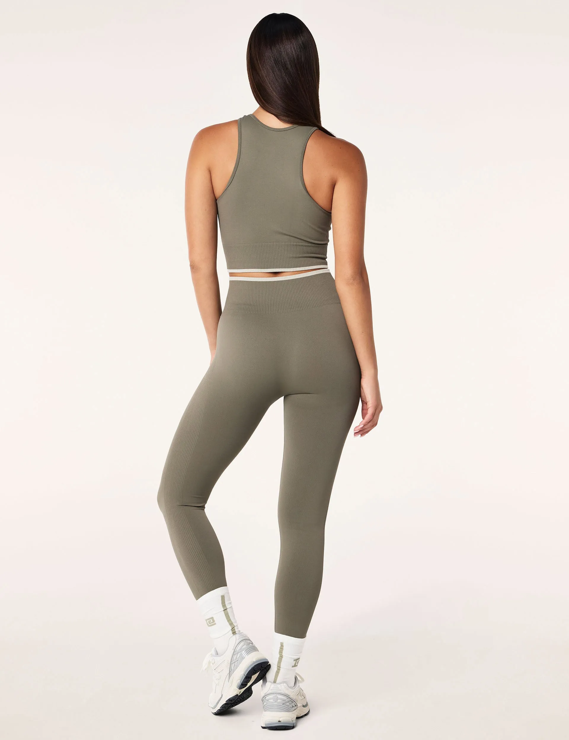 Restore Seamless Tank - Khaki
