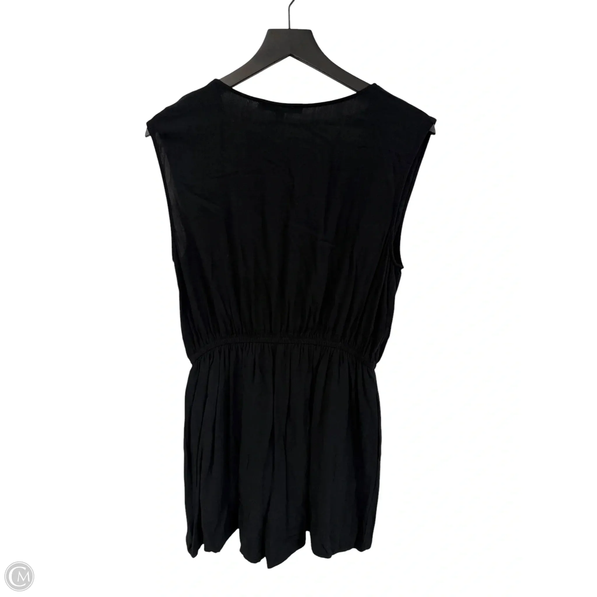 Romper By One Clothing In Black, Size: L