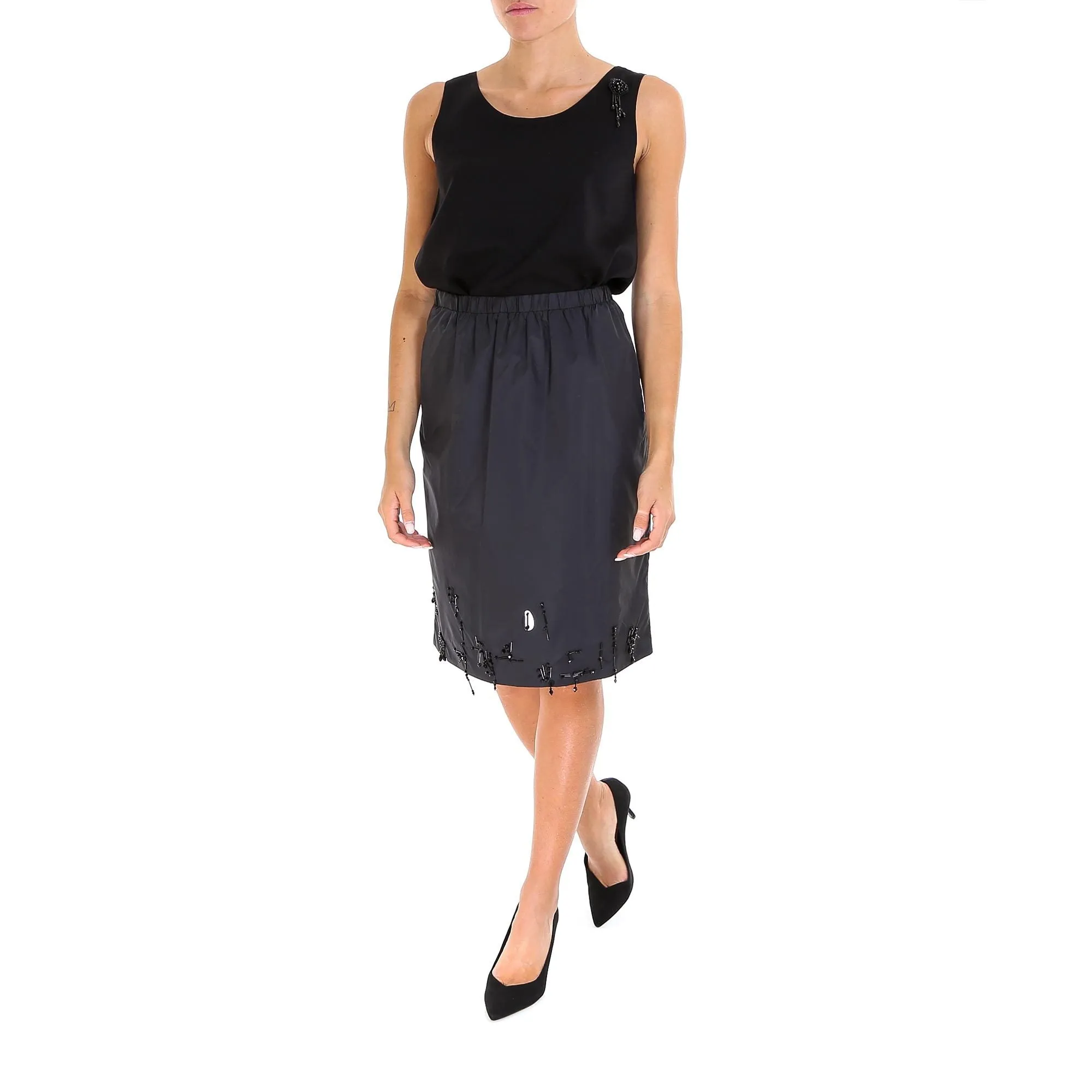 'S Max Mara Two-In-One Mini Dress
