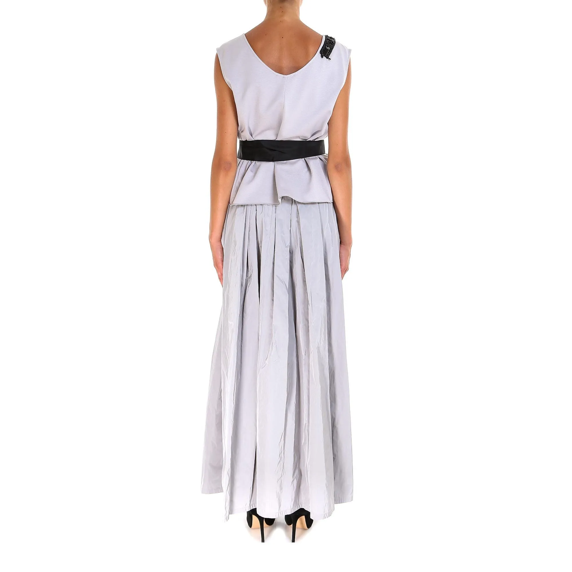 'S Max Mara Two-Piece Maxi Dress