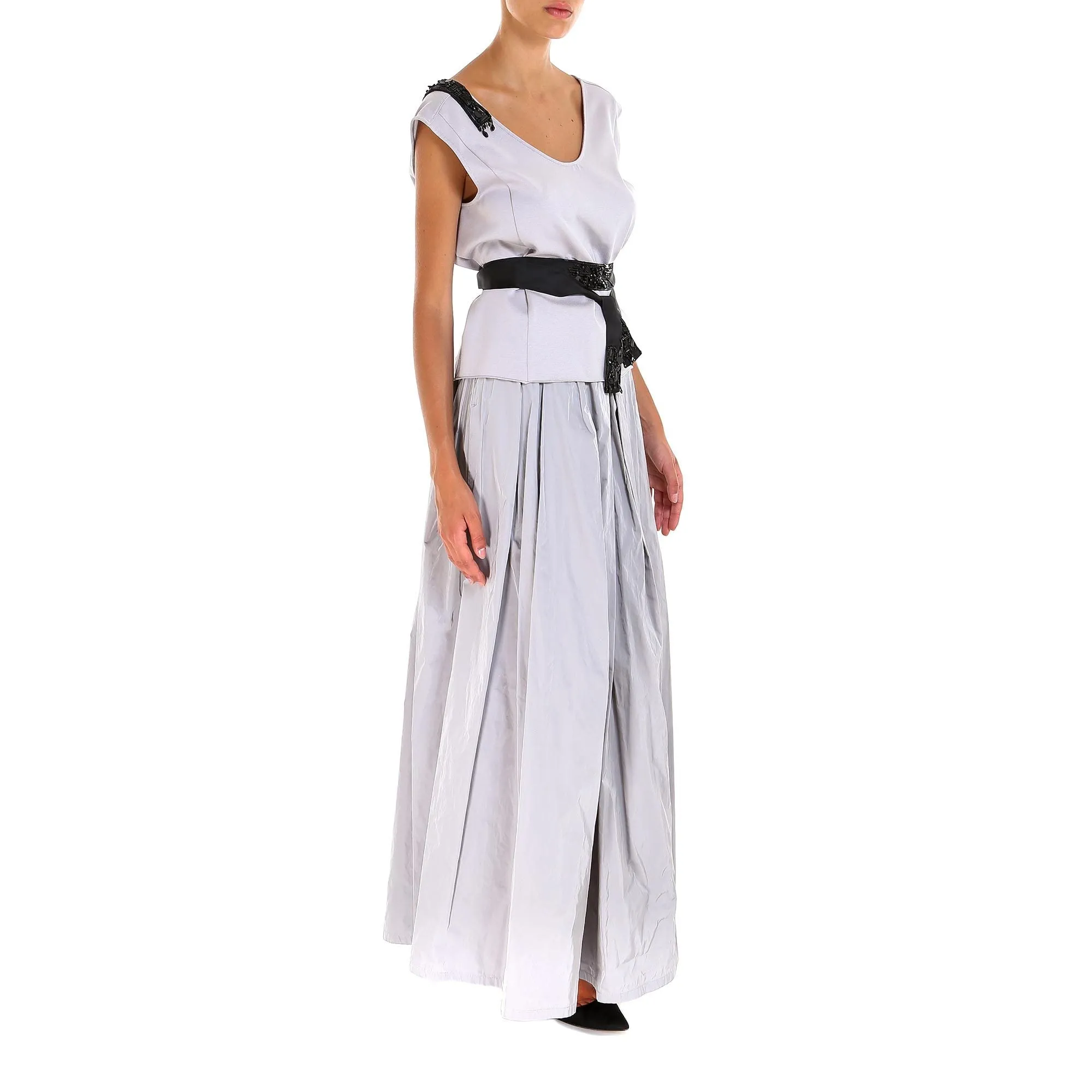 'S Max Mara Two-Piece Maxi Dress